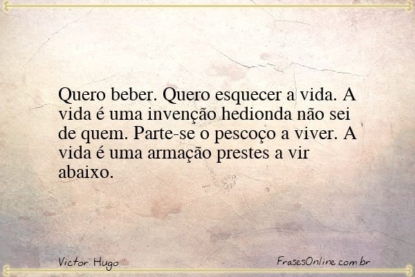 Frase de Victor Hugo