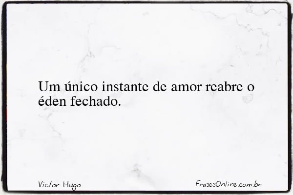 Frase de Victor Hugo