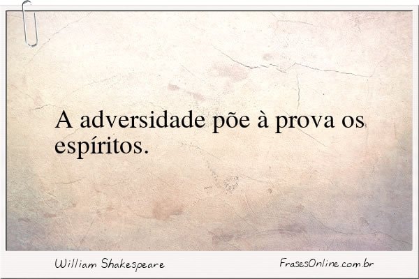 Frase de William Shakespeare