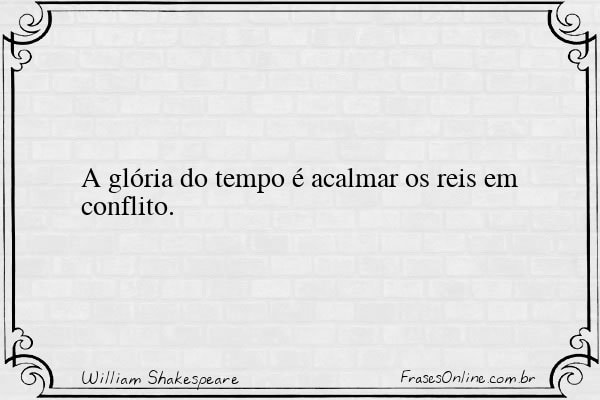 Frase de William Shakespeare