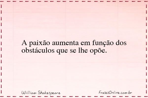 Frase de William Shakespeare