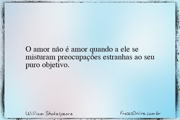 Frase de William Shakespeare