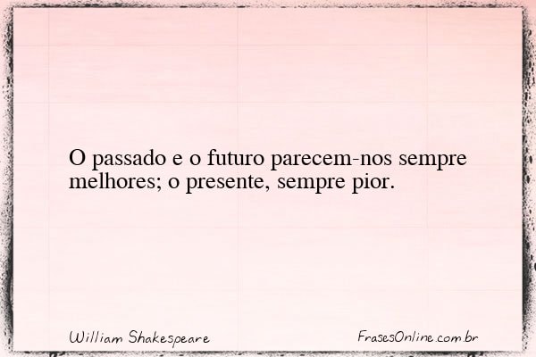 Frase de William Shakespeare