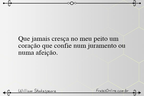 Frase de William Shakespeare